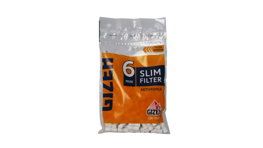Gizeh slim mit Aktivkohle