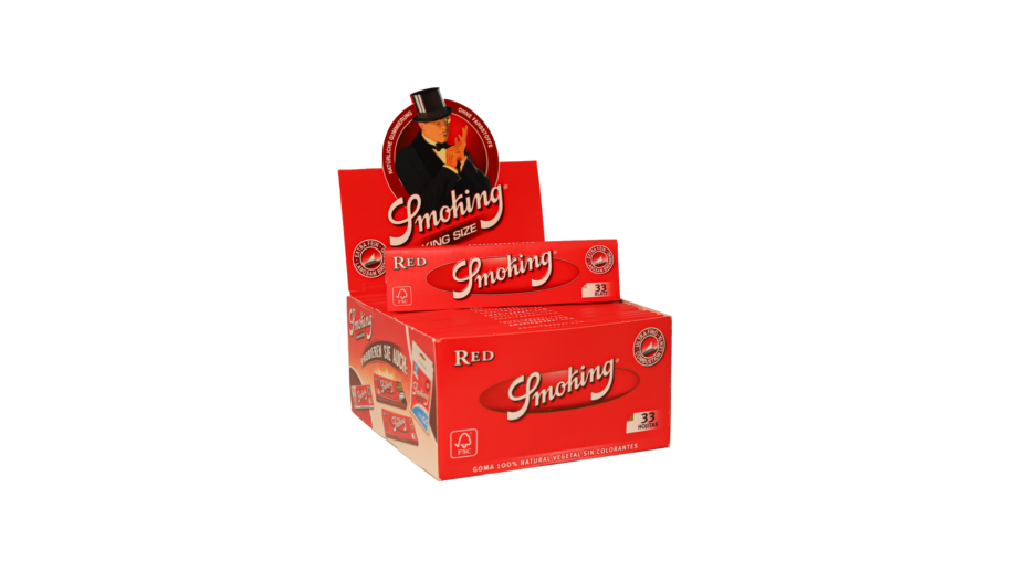Smoking red Kingsize Box