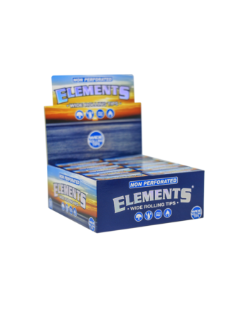 Elements Wide Rolling Tips non Perforated Box