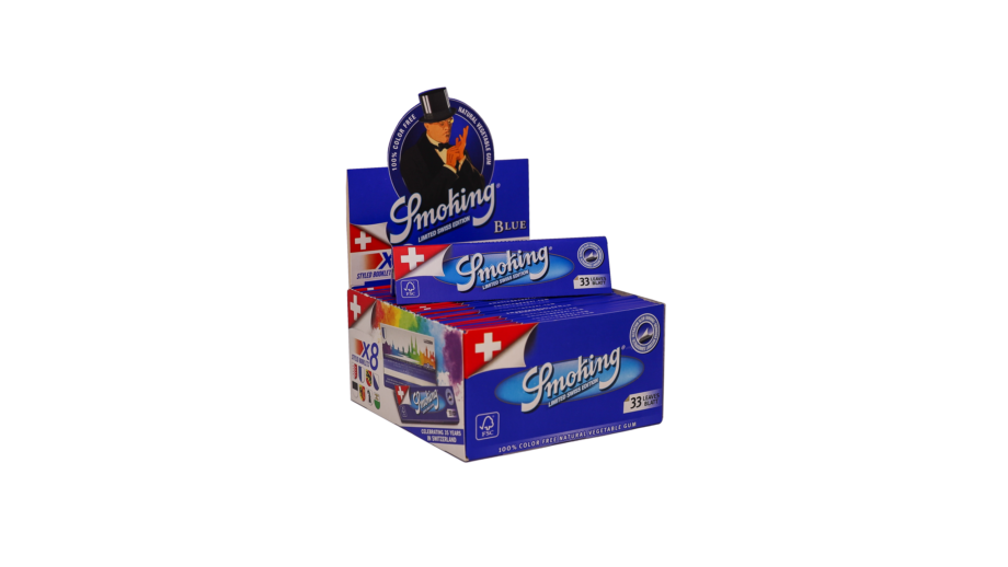 Smoking blue Kingsize Box
