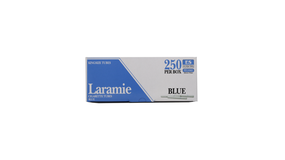 Zigarettenhülsen Laramie blue